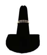 Elegant Five Stone Diamond Ring with 14k Gold Band