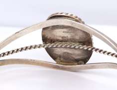 Vintage Sterling Silver Cuff Bangle