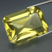 Sharp! Lemon yellow 18.65ct Citrine