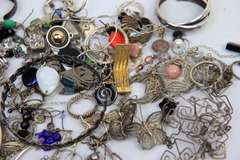 Group Lot of Sterling Silver Jewelry