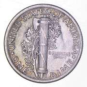 1920 Mercury Dime