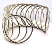 Vintage Sterling Silver Bangle Bracelet