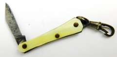 Vintage Mini Key Chain Single Blade Knife