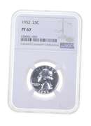 PF67 1952 Washington Quarter - Graded NGC