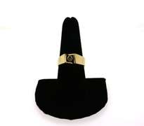 Geometric Solitaire 14k Gold Diamond Ring