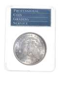 MS64 1885 Morgan Silver Dollar - CAC - Graded PCGS