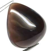 Glowing 18.74ct untreated Chalcedony cabochon