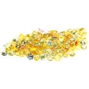 Glittering and bright 6.15ct fancy color Sapphire set