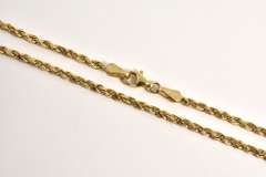 Practical Diamond Cut Rope Necklace