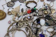 Group Lot of Sterling Silver Jewelry