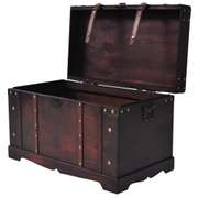 Wooden Pantry Cabinet Storage Cabinet Treasure Chest