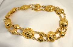 Bright Sparkling High Karet Bracelet