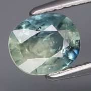 Stunning 1ct blue-green Australian Sapphire