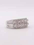 Stunning 14kt Gold Diamond Band Ring