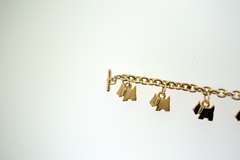 Vintage Agatha Paris Chain Charm Bracelet