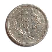 1853 O Seated Dime