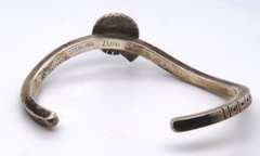 Sterling Silver Signed Cuff Bangle