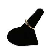 Rich Five Piece Diamond Ring with 14k Gold