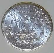 1886 Morgan Dol NGC MS-63, looks GEM