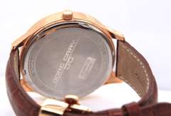 Jorg Gray Gold Tone Stainless Steel Watch