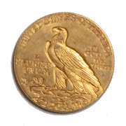 1910 Near Unc US Indian Gold Quarter Eagle