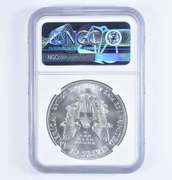 MS70 1986 American Silver Eagle - Graded NGC