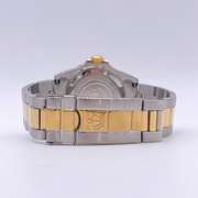 Men's Stainless Steel Diver Watch with Day Date