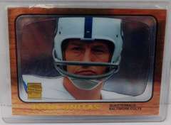 John Unitas 2000 Topps Reprint Football Card