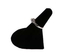 Brilliant Halo Diamond Ring with 14k White Gold