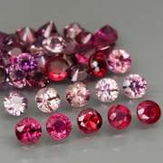 UNHEATED! 4.19ct matched diamond cut Sapphire parcel