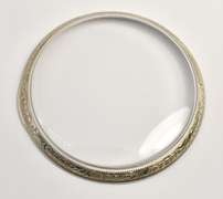 Proper Elgin White Gold Filled Pocket Watch