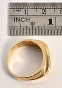 Tasteful Man's 5 Diamond Ring