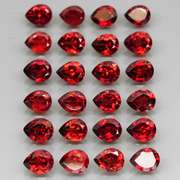 Stunning 10.47ct 24 piece untreated Garnet set