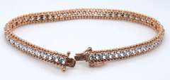 Sterling Silver CZ Tennis Bracelet