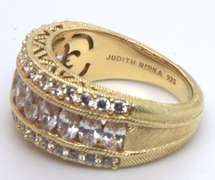 Judith Ripka Sterling Silver Cubic Zirconia Ring
