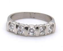 Incredible Platinum Diamond Wedding Band