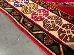 STUNNING PERSIAN SHIRAZ RUG 5.2x7.9