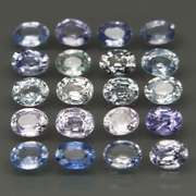 Heated only top blue 4.53ct Sapphire set