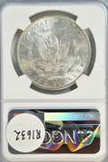 Key date Choice BU 1885-S Morgan Silver Dollar. NGC MS62