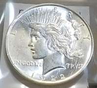 1922 Peace Dollar Uncirculated