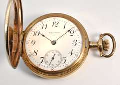 Stately Waltham Gold Filled Pocket Watch