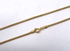 Sterling Silver Popcorn Chain Necklace