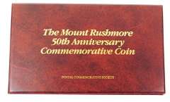 Mt. Rushmore 50th Anniversary Commemorative Coin