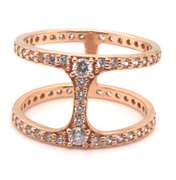 Sterling Silver Cubic Zirconia Ring
