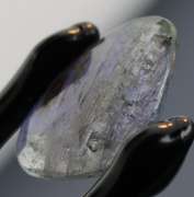 Flat Rose Cut! 12.01ct violet blue Tanzanite