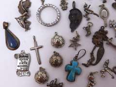 Vintage Sterling Silver Group Lot of Charms