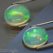 Glowing! 3.68ct full cover multi-pattern Jelly Opal