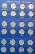 2 Sets Of Complete Jefferson Nickels 1938-1964