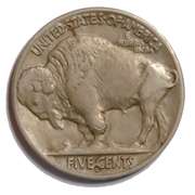 Sharp Near Unc 1914 D Buffalo Nickel