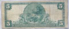 $ 5 Chatham & Pheneix Bank NY Series 1902 National Note